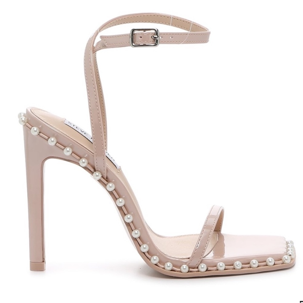 Steve Madden Zelle Pearl Sandal in Blush 9 - Picture 2 of 9